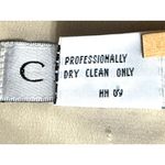 Chaus Silk Jacket Size 16 Vintage Y2K Sand Neutral Short Sleeve Blazer City Chic Photo 7