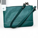 Coach  Wristlet  Green with lavender lining Photo 3