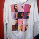 Barbie White Hoodie with Pink Logo Size L Photo 2
