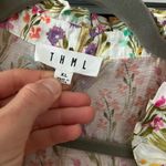 THML Floral Puff Sleeve Blouse XL Photo 3