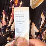 Free People NWT  On The Edge Romper Black Floral Size Medium Retail $108.00 Photo 6