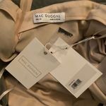 Mac Duggal 50644 Black Lace Plunge Neck Short Puff Sleeve Trumpet Gown Photo 13