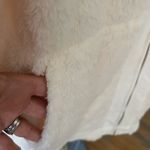 Sonoma Women's Plush Off-White Teddy Jacket Photo 3