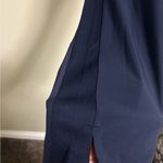 Athleta  Brooklyn Ankle Pants Navy Blue Lightweight Pockets Stretch Size 6 Travel Photo 7
