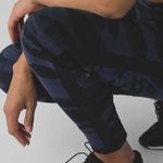 Lululemon Bolt Mini Coast Camo Heathered Deep Navy Black / Black Sweatpants Sz 8 Photo 6