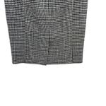 Boden British Tweed Pencil Skirt Houndstooth Plaid Navy Blue‎ Size US 6R Blue Photo 7
