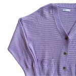 Sonoma  Lavender Purple Knit V-Neck Button Cardigan Size XXL Photo 1