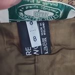 Blarney Woollen Mills Pure Wool Houndstooth Skirt Ireland NWT Brown Size 8 Photo 7