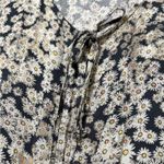 True Craft  size XL juniors tiered peasant dress flutter sleeves floral pattern Photo 8