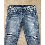 Silver Jeans Silver Women's Aiko Ankle Skinny Mid Rise Classic‎ Stretch Blue Denim Size 30 Photo 1