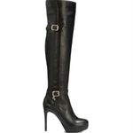 Thalia Sodi Black Women's Boots thigh high size 5.5 Photo 1