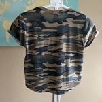 LA Hearts Camo rose cropped tee Photo 3
