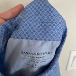 Banana Republic  men luxe poplin untucked slim fit shirt blue 100%cotton large Photo 5