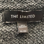 The Limited  Dark Grey Scoop Neck Tunic Sweater Women’s XXL High Low Hem Photo 10