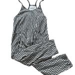 Free People Movement Hot Shot Printed Onesie in Trapezoid Black Combo Size XS Photo 8