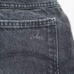 Vintage 80s Chic Black High Waisted Jeans Size 27 Photo 4