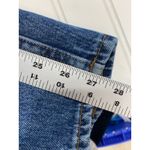 Pull & Bear High Waist Tapered Jeans US 30 Blue Vintage Wash Denim Fall Autumn Photo 9