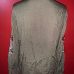 Miss Lili Embroidered Button Down Top Photo 1