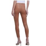 L'Agence  Margot Jeans Womens 31 Brown Java Coated High Rise Skinny Pants USA Photo 1