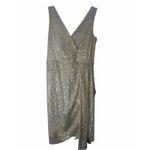Laundry by Shelli Segal  White Sequined Dress - Size S Photo 1