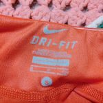 Nike Just Do it Red Pink Workout Leggings Gym Running Triangle Size Small S Photo 7