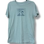 PEANUTS size medium women's graphic print funny short sleeve t Photo 6