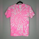 Free People DAYDREAMER LA X Unisex Neon Pink Tie Dye Cotton Tee Shirt Size XS Photo 8