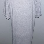 L’auberge Gray Midi Logo Graphic T-Shirt Dress Size XL Photo 1