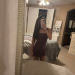 Red Sequins Homecoming Dress Size XS Photo 3