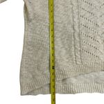 Deb 3X Cream Knit Hooded Pullover Sweater | Rare Vintage Plus Size 100% Acrylic Photo 3