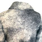 Nanette Lepore Gray Ombre Wool Mohair Blend Coat Exaggerated Fold-Over Collar Photo 6