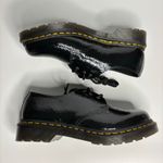 Dr. Martens  1461 Women's Leather Oxford Shoes in Black Distressed Patent Photo 6