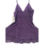 Emerald Sundae Womens Purple Lace Cocktail And Party Dress Plus 18 Photo 2