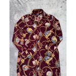 Ralph Lauren Lauren Women's Missing Belt Print Crepe Shirtdress Size 4 Photo 1