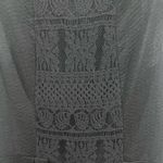 Xhilaration Black lace detail open back dress size small Photo 3