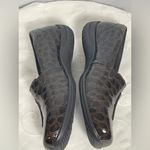 Easy Street  Womens Brown Crocodile Flex Stitch Comfort Loafer Wedge Flats 10 W Photo 7