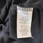 Early 2000's Whimsygoth Goth Grunge Black Glitter Off The Shoulder Crop Top S Photo 5