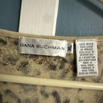 Dana Buchman Leopard Animal Print Merino Wool Sequins Trendy Sweater XL Photo 3