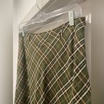 White Stag VTG 1960s Green Plaid Wool Knee-Length Skirt - 6 Photo 5