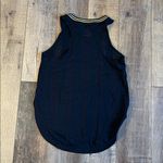 Nike Running Glam Dri Fit Black & Gold Mesh Tank Top Size Medium Photo 5