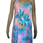 CARAMELA Tropical Leaf Print Dress Photo 0