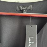 Lulus NWT  Shifting Dears Black Shear Long‎ Sleeve Dress Women's Size 1X Photo 1