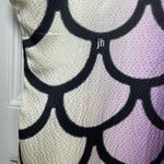 JULIE HAUS Silk Mermaid Print Ombre Straight Fit Mini Shift Dress Size 6 Green Photo 11