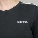 Adidas  Women Essentials 3-Stripes Sweatshirt Black Photo 8