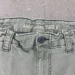 American Eagle Outfitters AE Olive Green Cargo Pants Size 14 Stretch Normcore Photo 2