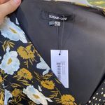 Sugar Lips  Floral Polka Dot Mix Print Dress Photo 6