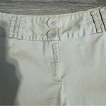 Dressbarn Women Light Beige Capri Shorts Size 14 with Pockets Cotton Blend Photo 1