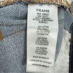 frame denim  Le High Skinny Side Seam Piping Bonhill Jeans Blue Size 25 Photo 9