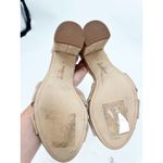 Sam Edelman  Yancy Nude Suede Block Heels Ankle Strap 11 Photo 4