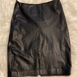 Rinzi Collection Leather Skirt very soft leather and no rips or stain or smell Size 6 Photo 10